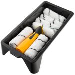 Coral Easy Coater Microfibre 4" Roller Set 8 Piece